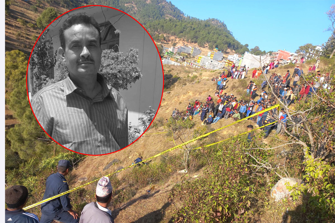 बैतडी शिक्षक हत्या प्रकरण : छात्राबासमा बस्ने युवती र उनका श्रीमान पक्राउ 